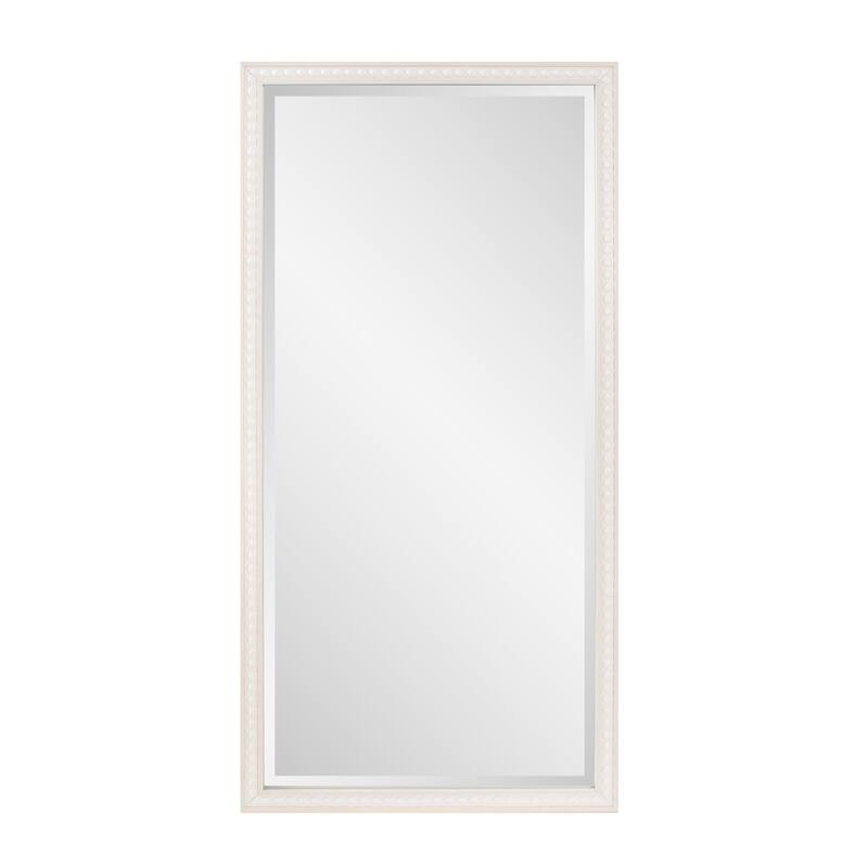 Beaded Dressing Mirror - Natural - 54H x 29W x 4D