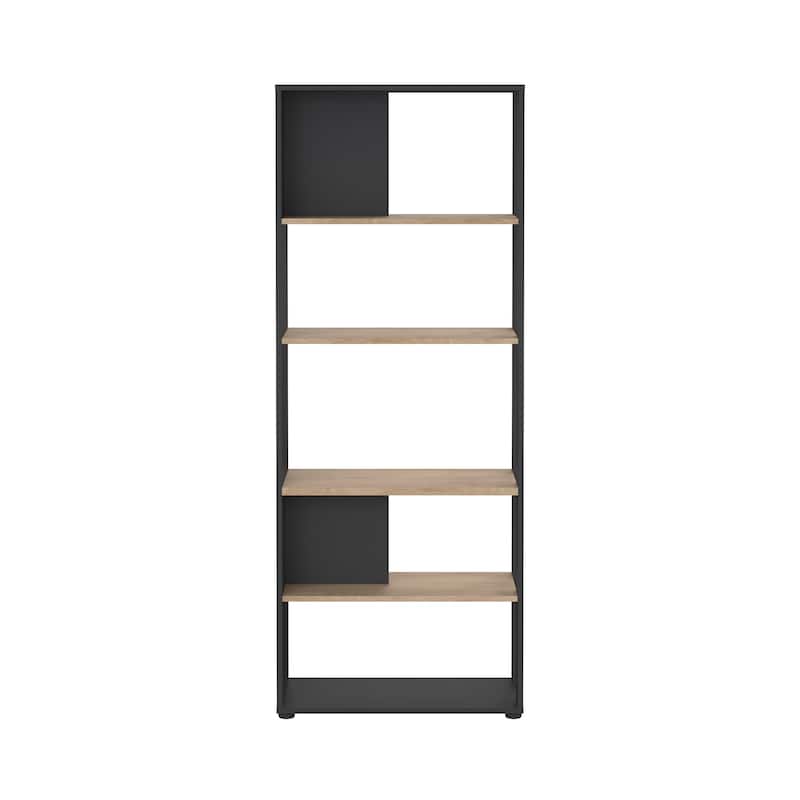 Carson Carrington Sign 5 Shelf Bookcase / Room Divider
