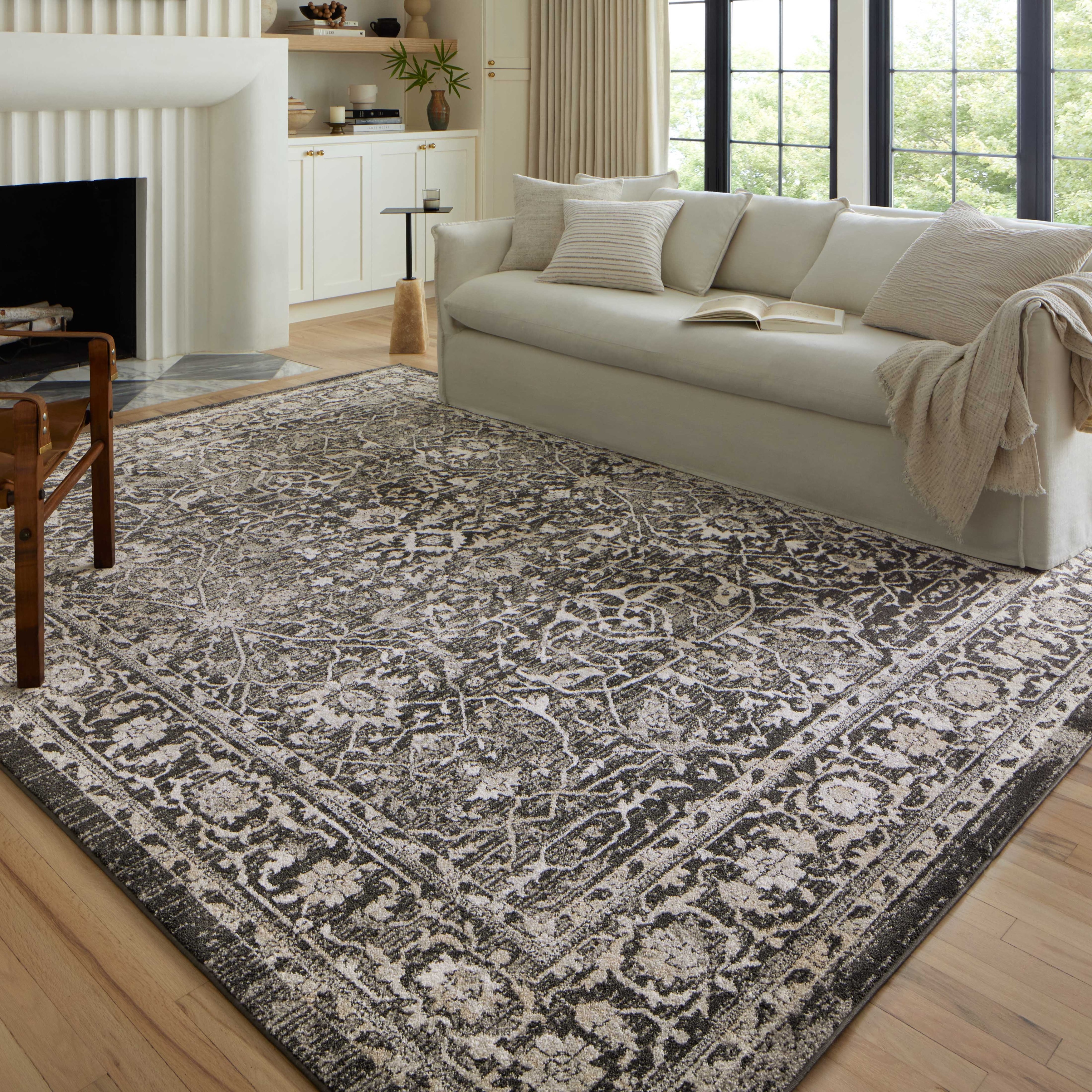 Alexander Home Colette Vintage Botanical Area Rug