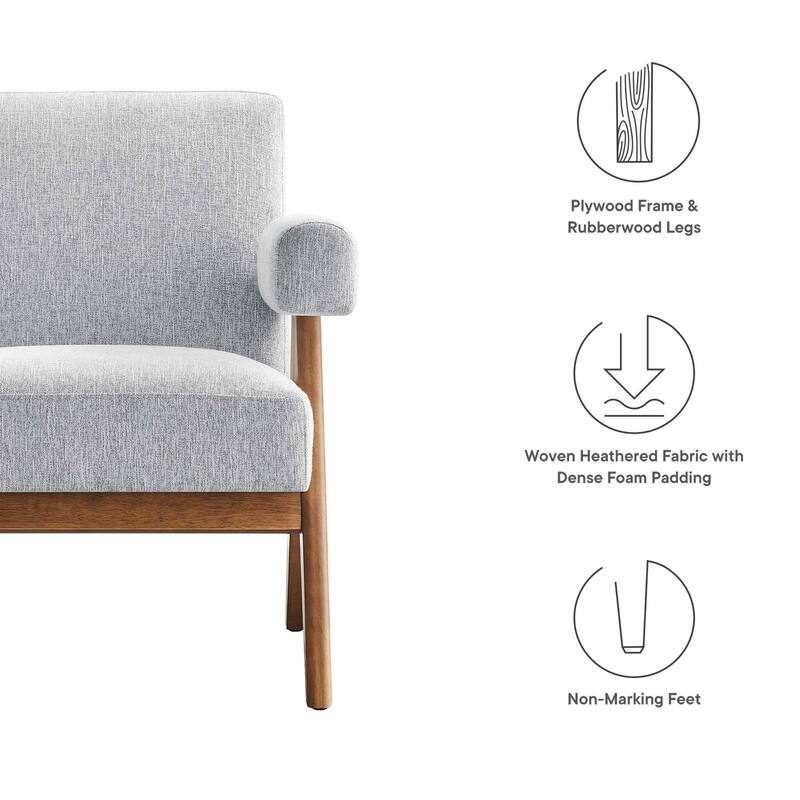 Lyra Fabric Armchair - Set of 2