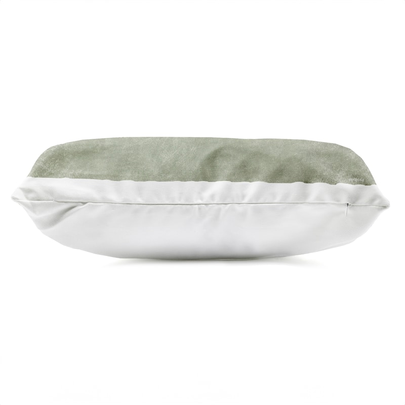 Stupell Crazy Blessed on Green Printed Outdoor Throw Pillow Design by Imperfect Dust