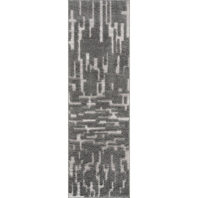 Artistic Shag Abstract Indoor Area Rug