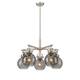 Option Satin Nickel / Light Smoke
