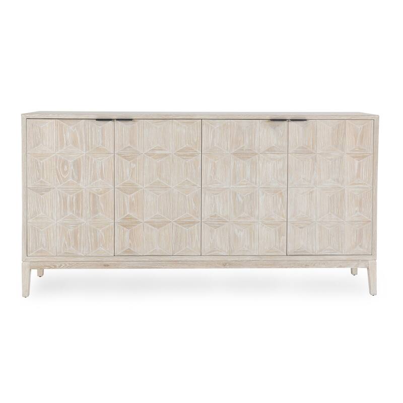 Classic Home Mira 78" Oak Wood Buffet