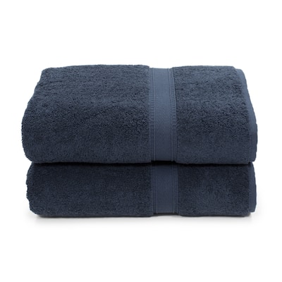 Authentic Hotel and Spa Turkish Cotton Bath Towels (Set of 2)