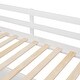 preview thumbnail 5 of 8, White Twin size Loft Bed with Drawers and Desk