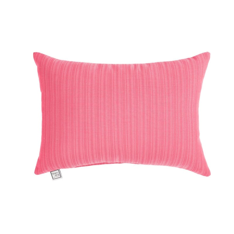 Sherry Kline Island Breeze Knige Edge Indoor/Outdoor Pillow Set of 2 - 13"x18" - Hot Pink