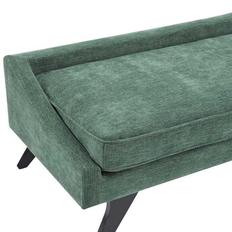 Cagle Mid-century Modern Chaise Lounge by Christopher Knight Home - 68.00" L x 27.50" W x 25.00" H