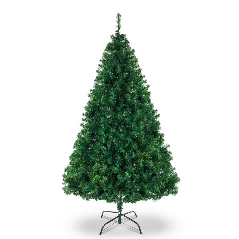7ft 1100 Branches 200 Lights Warm Color 8 Modes Christmas Tree