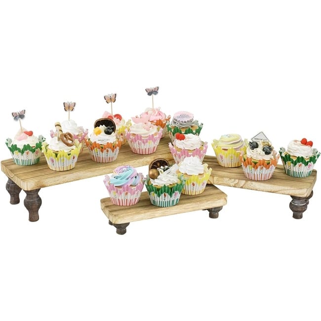 Wooden Display Riser Stand - S