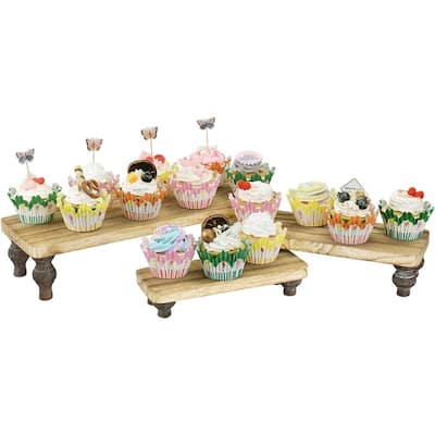 Wooden Display Riser Stand - S