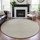 preview thumbnail 63 of 88, Premium Washable Super Soft Modern Imprints Mayfield Rug Beige - 8' x 8'