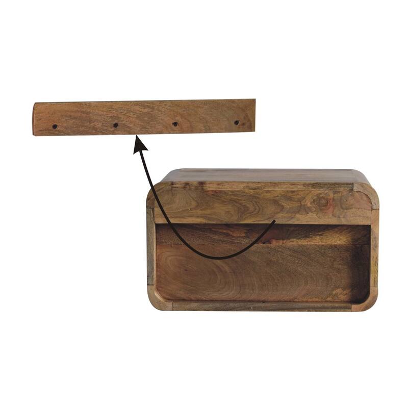 Large Floating Bedside