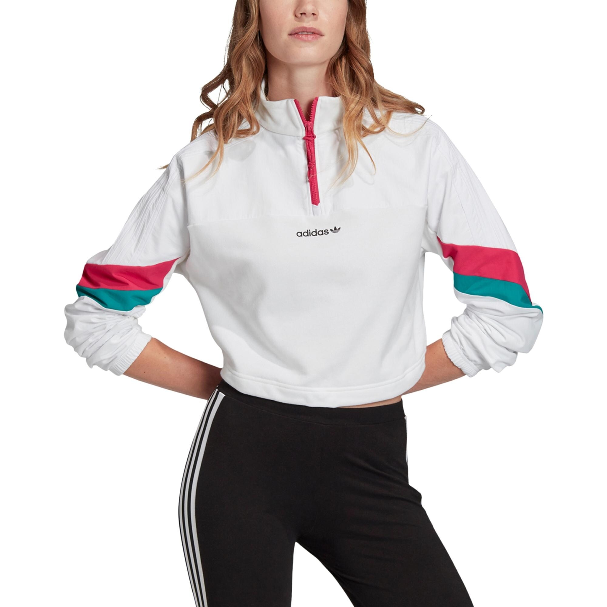 adidas women's hooded sweatshirt