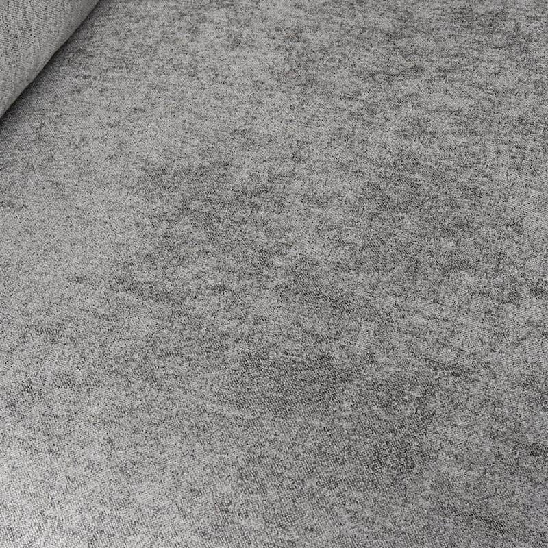 L-shape Linen Upholstered Sofa Multiple Cushions Sectional Couch
