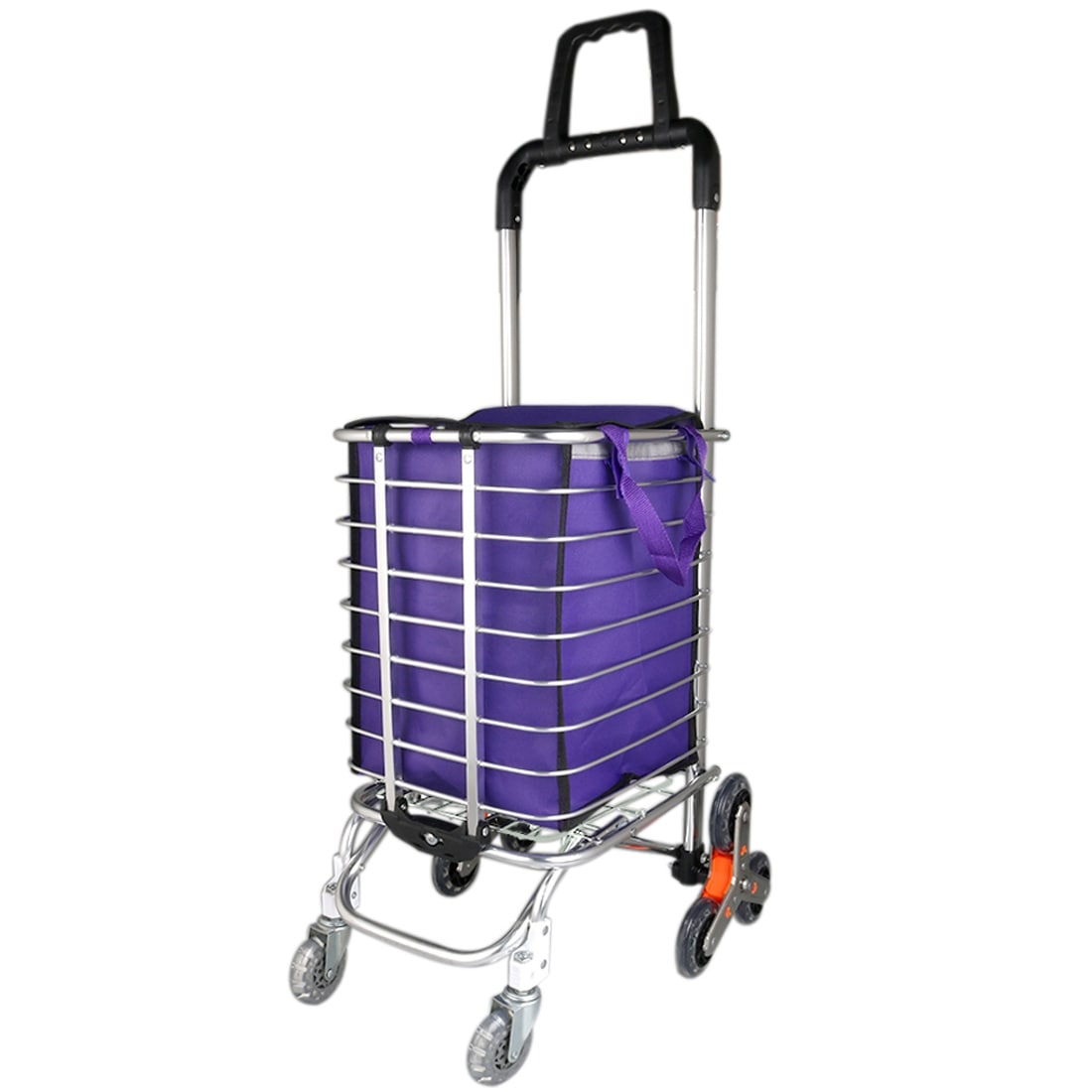Trolley dolly stair climber cart with seat tri wheel best sale stair climbing folding grocery shopping cart seen on tv
