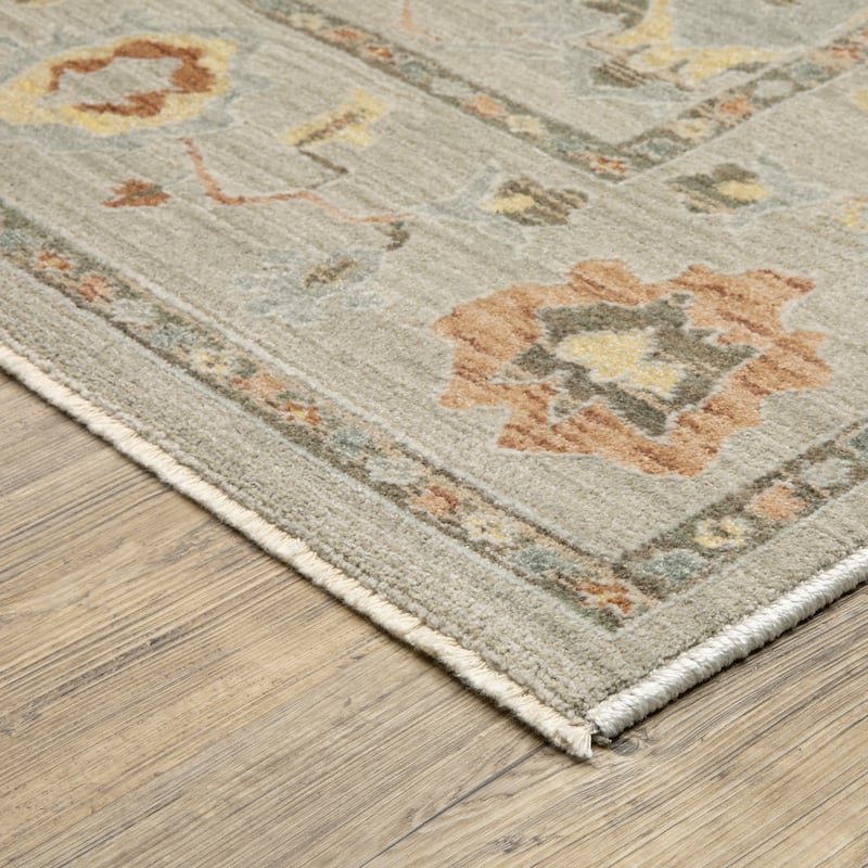 Kellan Vintage Bohemian Grey/ Multi Area Rug-