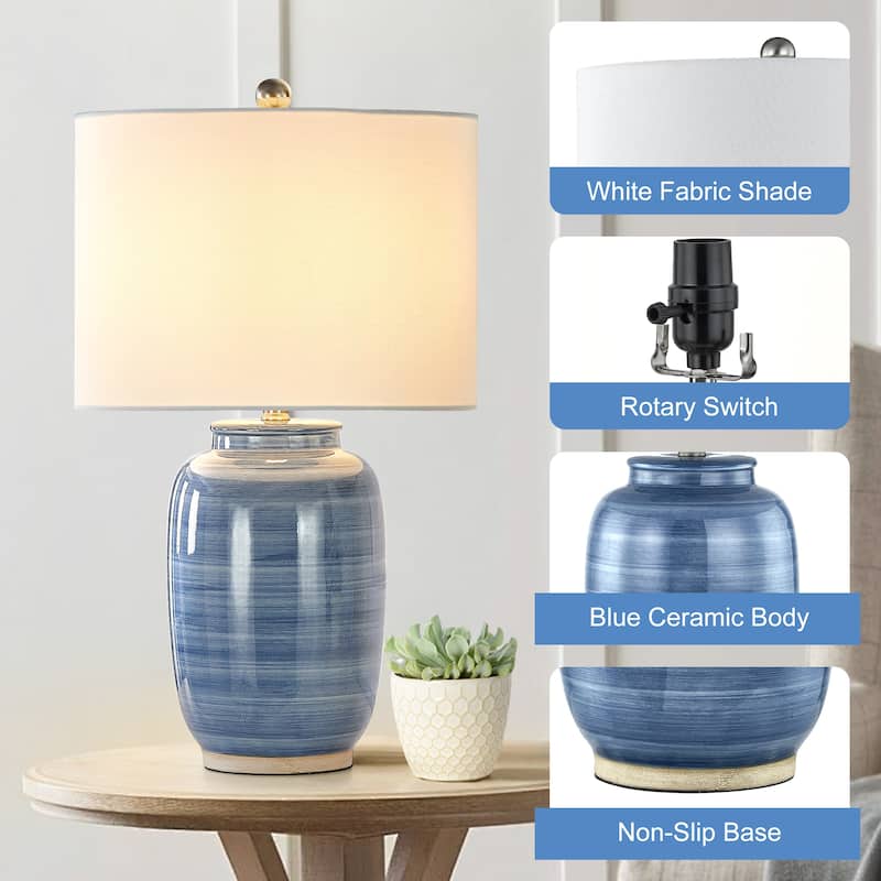 Maxax 25" Ceramic Table Lamp