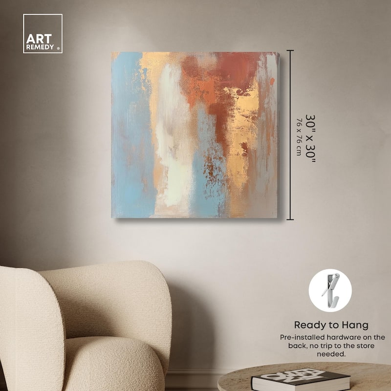 Coastal Rust II Canvas by Art Remedy, Gallery Wrapped