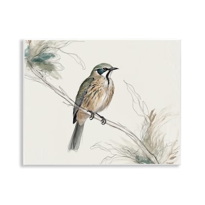 Stupell Illustrated Wildlife Bird Wall Plaque Art Design By LSR Creative Studio