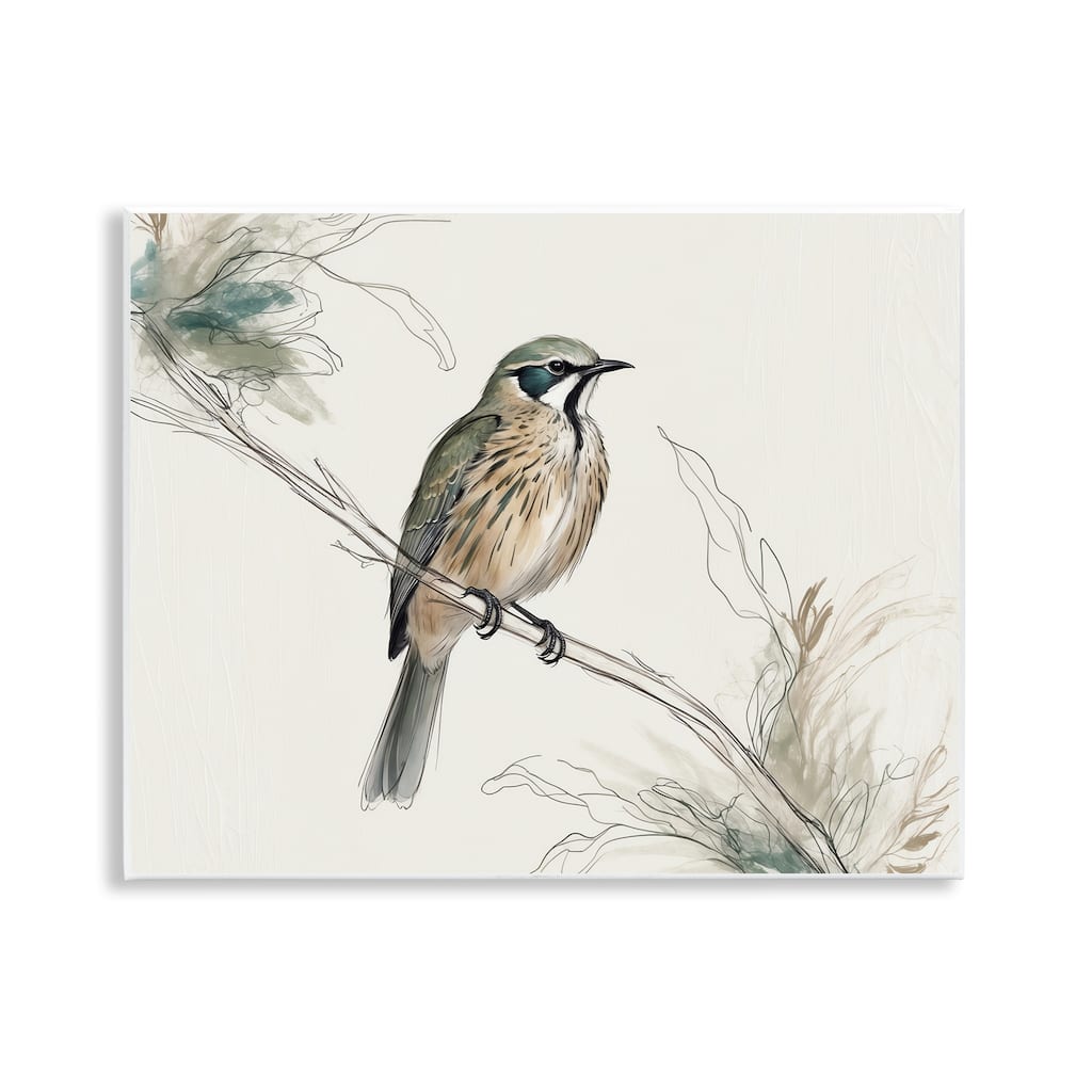 Stupell Illustrated Wildlife Bird Wall Plaque Art Design By LSR Creative Studio