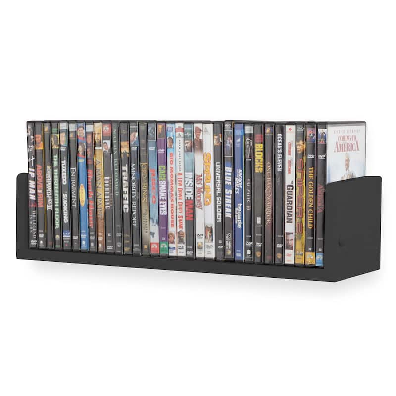 Rustic State Bookshelf Media Storage DVD Holder - Pack of 2