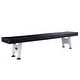 preview thumbnail 6 of 10, Hathaway Crestline 12-ft Outdoor Shuffleboard Table - White