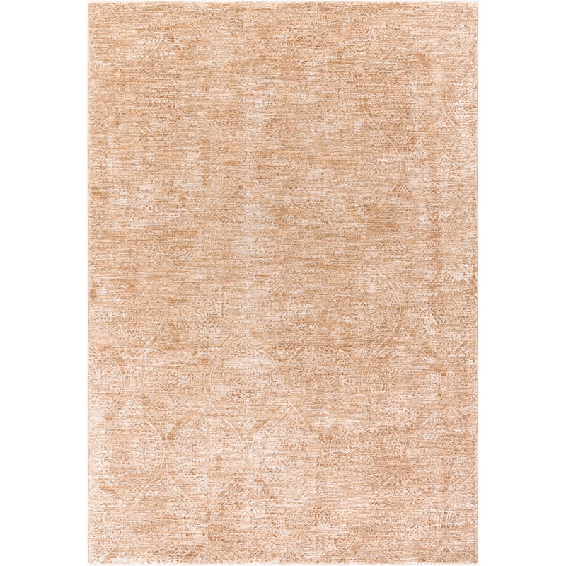 Livabliss Traditional Masterpiece Solid Area Rug - 7'10" x 10'2" - Beige/Brown