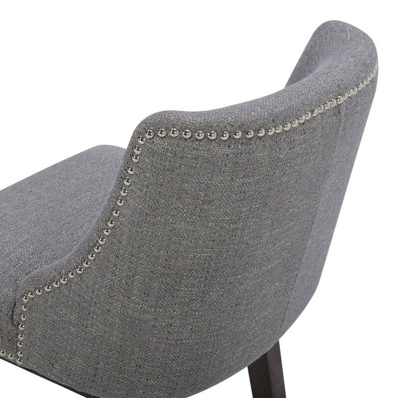 Spruce & Spring Olive Upholstered Counter Height Swivel Barstools-Single