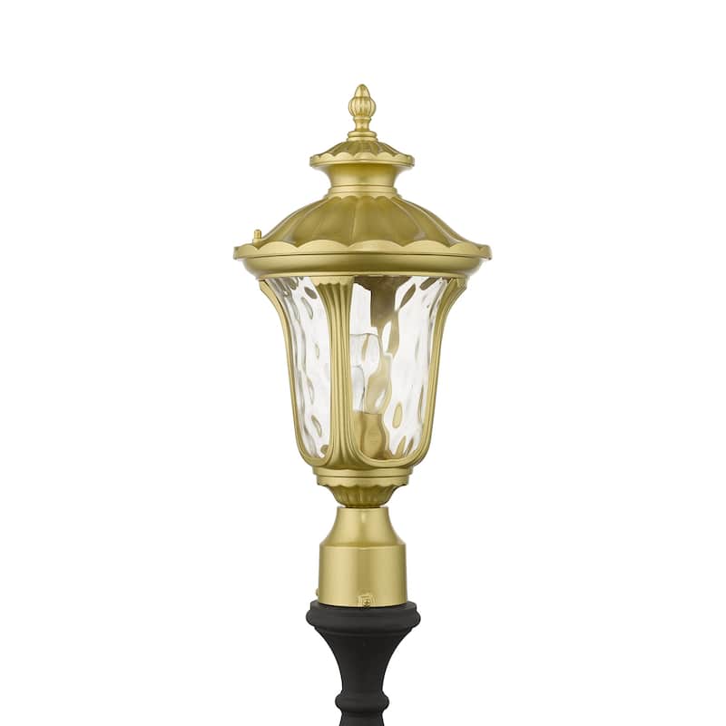 Livex Lighting Oxford 19" Tall Outdoor Single Head Post Light