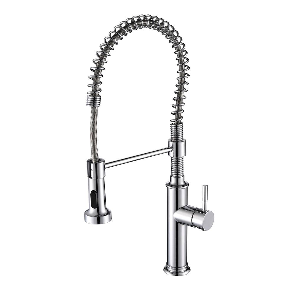 Topcraft High-arc Stainless Steel kitchen Sink Faucet