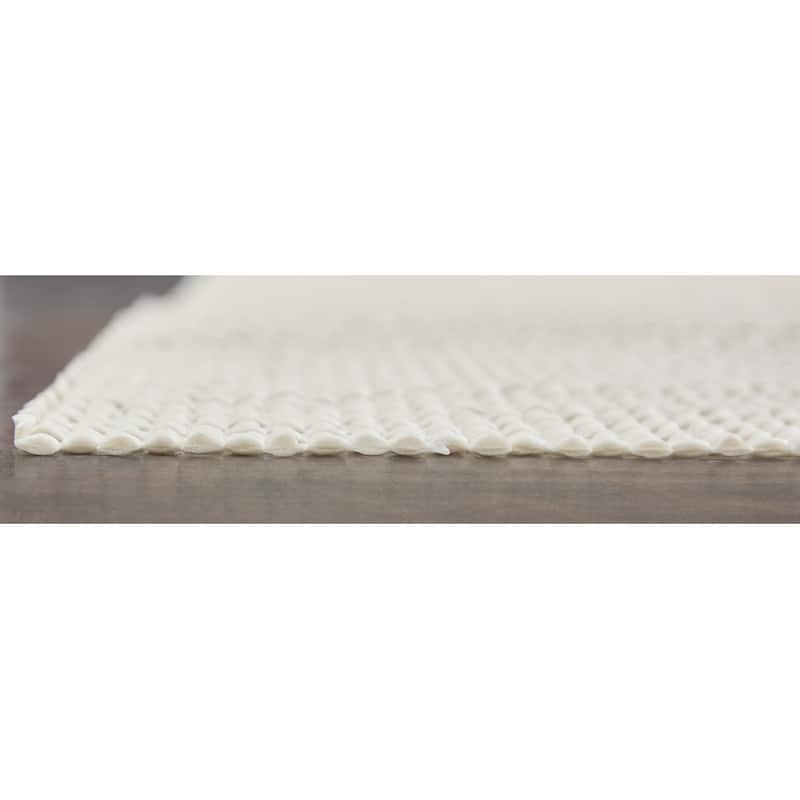 Nourison Grid-Loc Non-Slip Cushioned Non-adhesive Rug Pad - Ivory