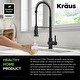 preview thumbnail 117 of 176, Kraus Britt Commercial 3-Function 1-Handle Pulldown Kitchen Faucet
