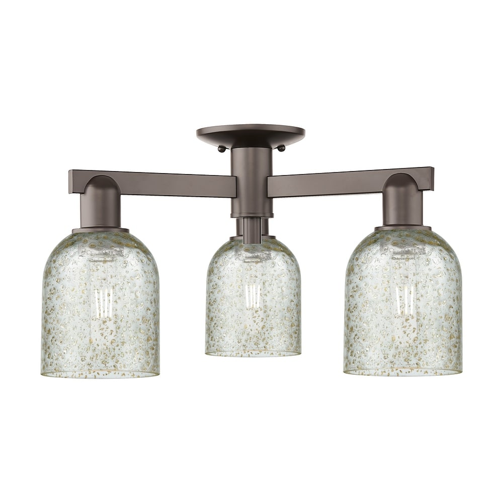 Innovations Lighting Endless Possibilities Arcadia - Caledonia - 3 Light 23" Semi-Flush Mount