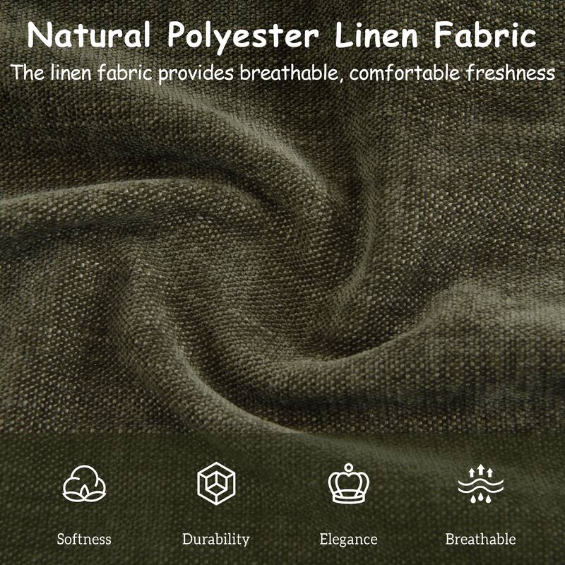 Modern Upholstered Bed Frame Block Style Grounded Bed with Thick Headboard, Lowprofile Wingback Bed Floor Bed Platform Bed Frame