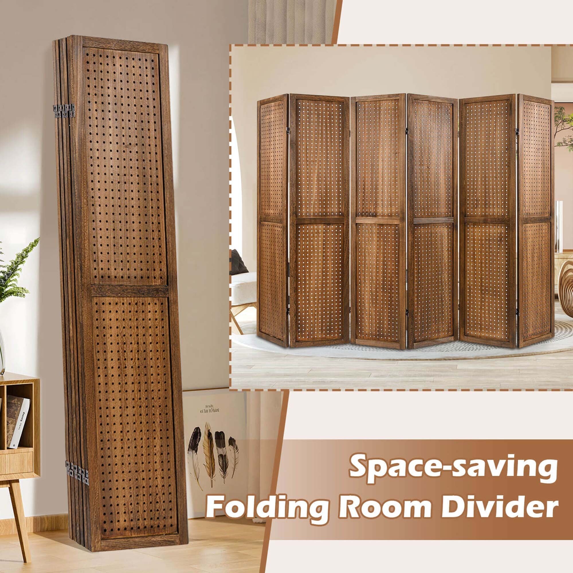 感謝の声続々！ 4/6 Costway Panel Hinges Metal 360° with Display Pegboard デスクチェア
