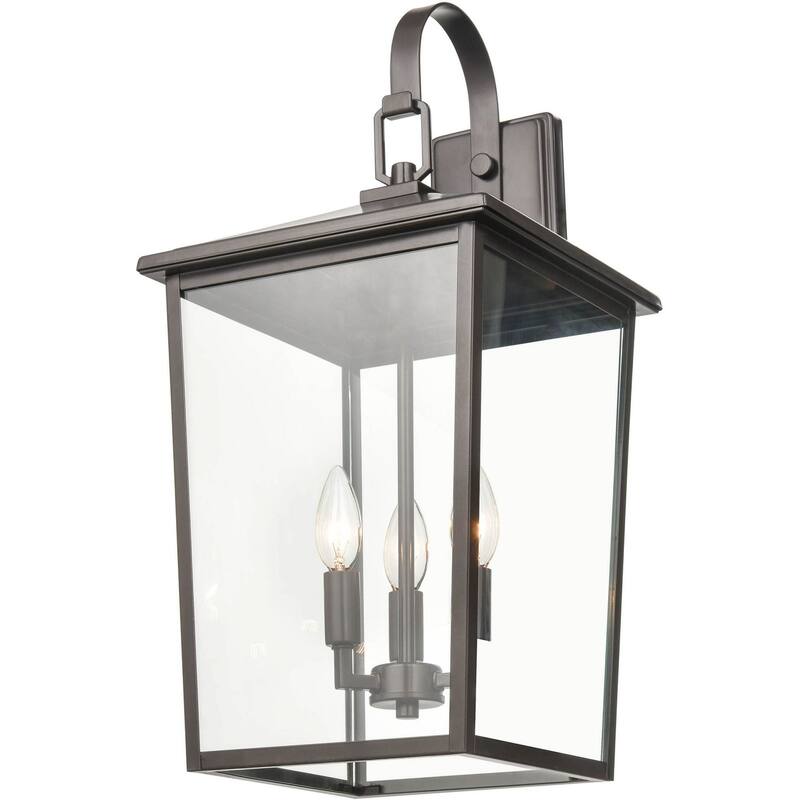 Millennium Lighting Fetterton 3 Light 24" Tall Outdoor Wall Sconce