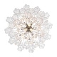 preview thumbnail 4 of 6, Addis 9 Light Polished Chrome Chandelier - 22"W x 14.25"H x 22"D