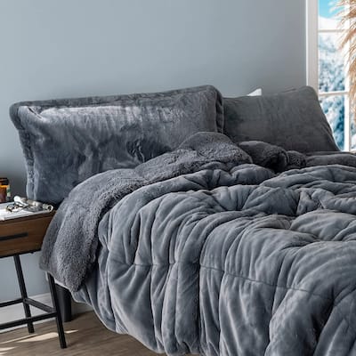 DG OG Chunky Bunny - Coma Inducer® Comforter Set - USA Lightweight Filled - Steel Gray