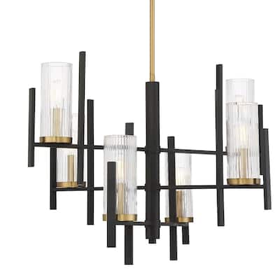 Savoy House 1-1906-6 Midland 6 Light 28" Wide Chandelier