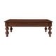 preview thumbnail 29 of 55, Rectangular 47" Wooden Coffee Table with Storage Drawer, Vintage Cocktail Table with Solid Wood Legs for Living Room Elegance
