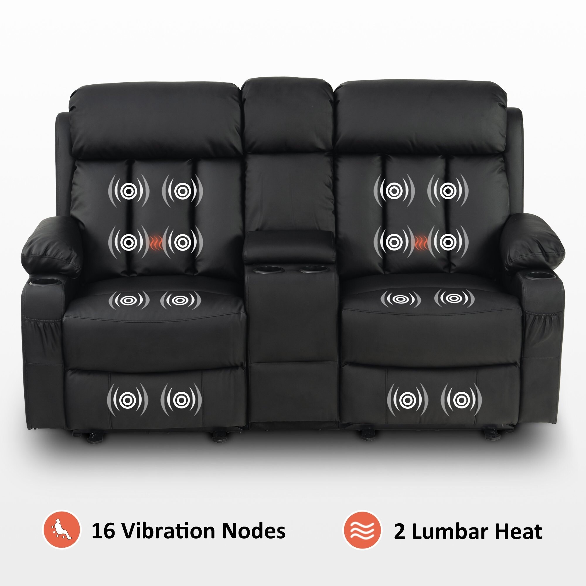 Heated sofa recliners clearance