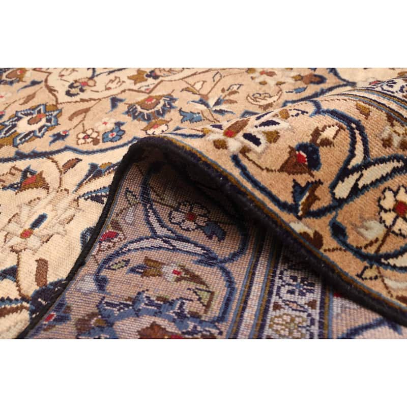 ECARPETGALLERY Hand-knotted Antalya Vintage Cream Wool Rug - 5'10 x 9'10