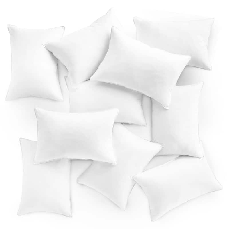 Hypoallergenic Soft/Medium Density Value 10 Pack Bed Pillow Sale- Set of 10
