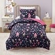 preview thumbnail 1 of 7, Fairy Garden Reversible Microfiber Comforter Set