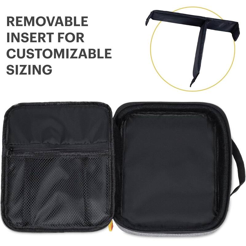 Kodak Luma Projector Case, Fits Luma 450 with Carry Handle & Pockets - Grey