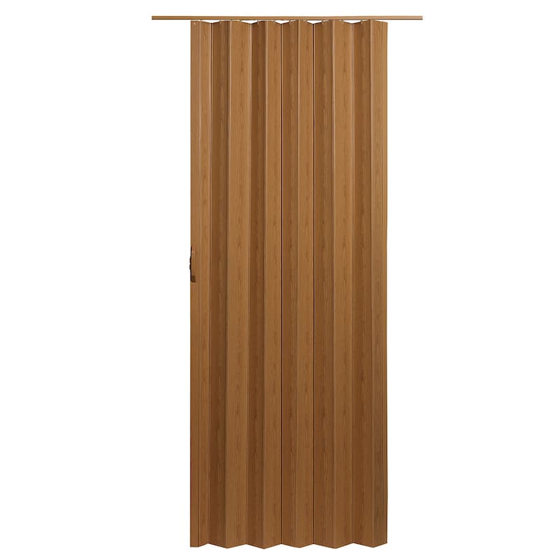 Spectrum Via Oak PVC 48-inch x 96-inch Folding Door