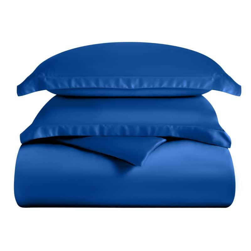 Superior 300 Thread Count Rayon From Bamboo Solid Duvet Cover Set