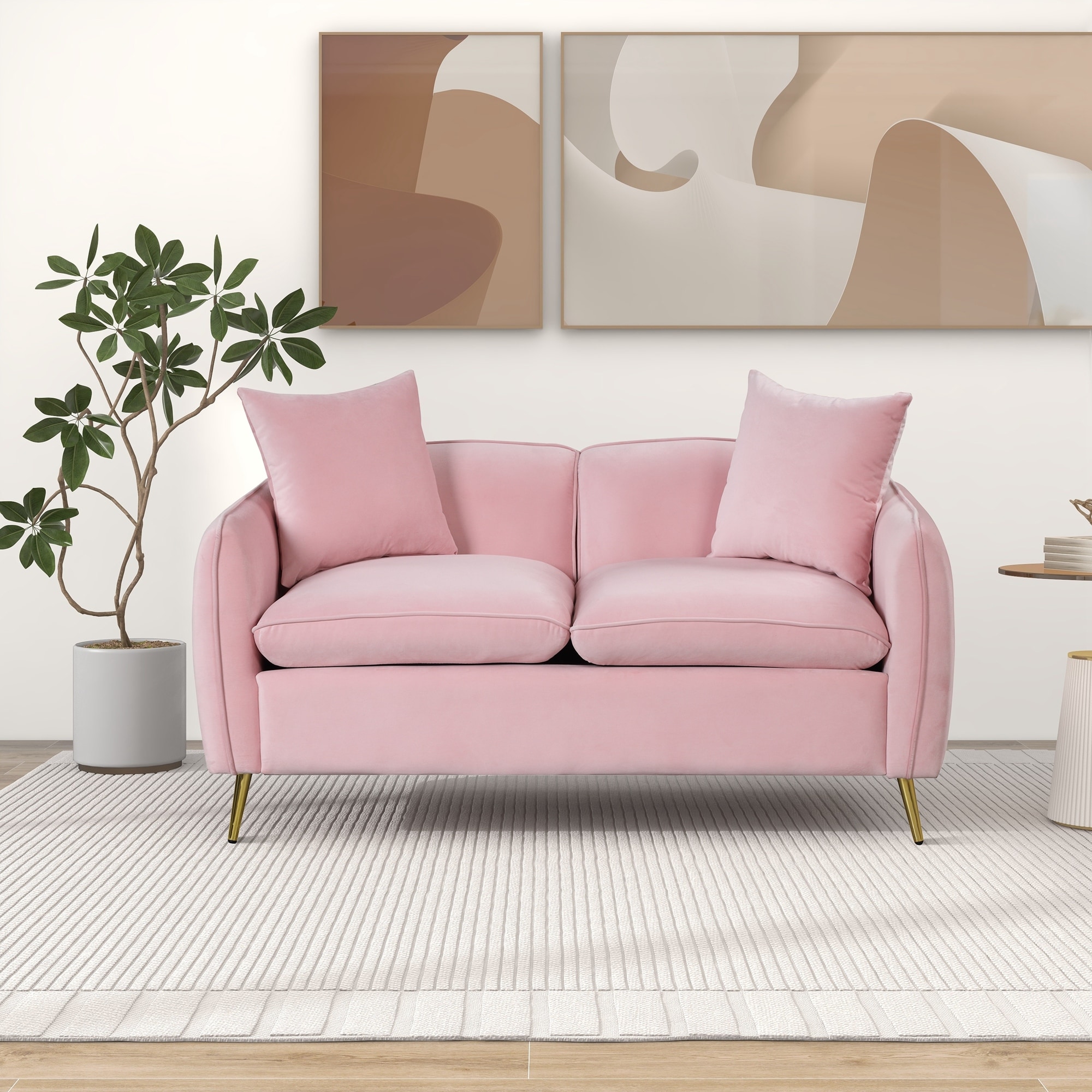 Pillows for sofa and loveseat top
