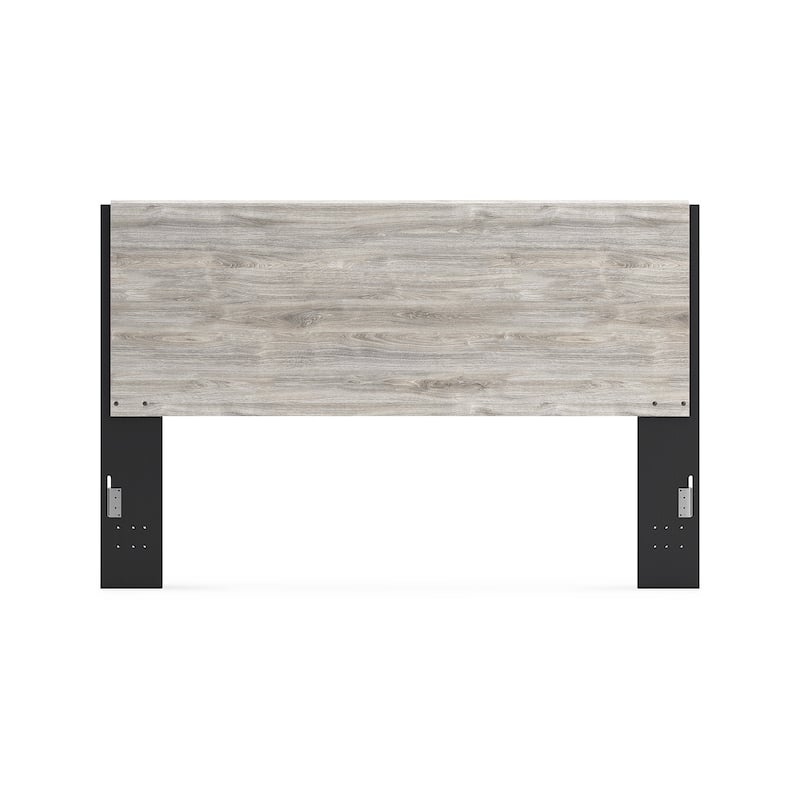 Signature Design by Ashley Vessalli Gray/Black Queen Panel Headboard
